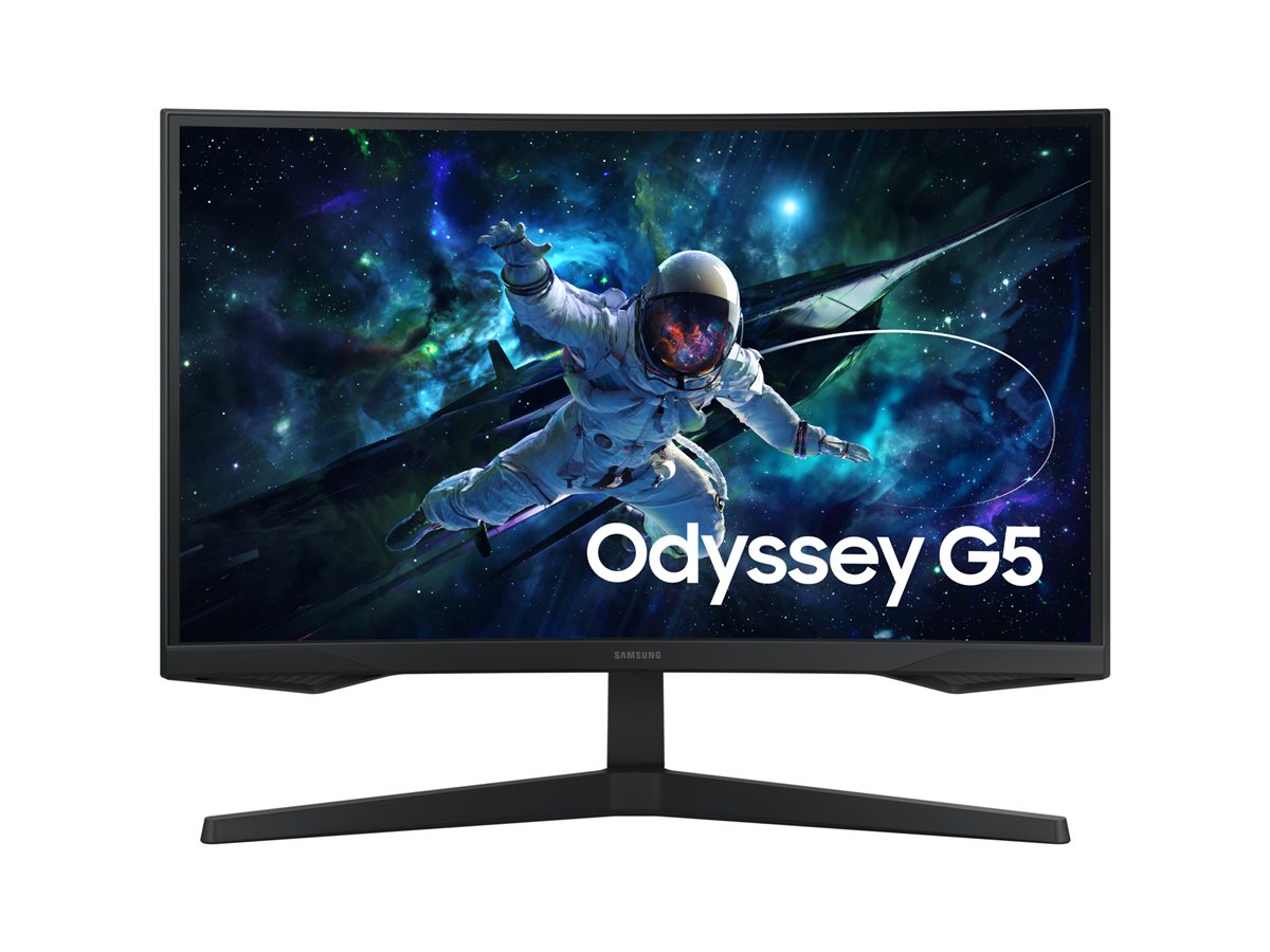 Samsung | Gaming Monitor | LS27CG552EUXEN | 27 " | VA | 16:9 | 144 Hz | 1 ms | 2560 x 1440 pixels | 300 cd/m² | Black - Image 2