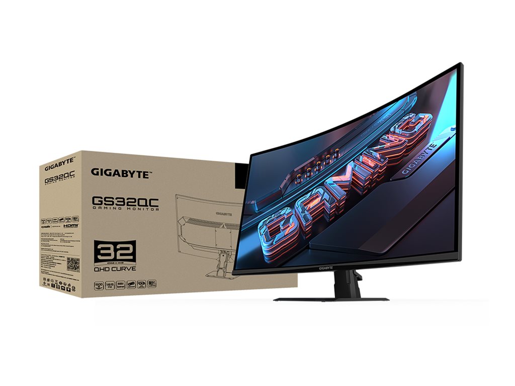 Gigabyte | Gaming Monitor | GS32QC EU | 31.5 " | VA | 170 Hz | 1 ms | 2560 x 1400 pixels | 300 cd/m² | HDMI ports quantity 2 - Image 5