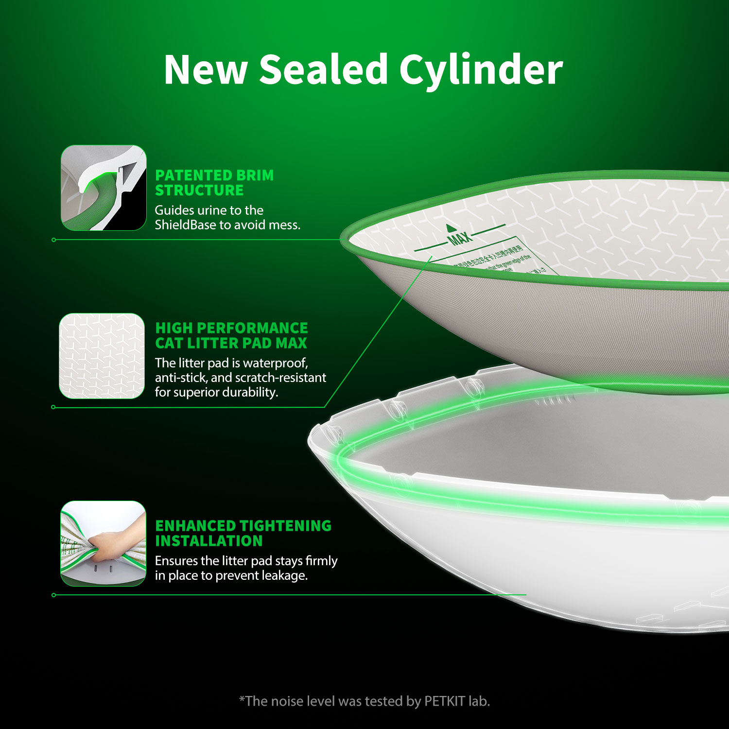 PETKIT | Automatic Cat Litter Box | Pura MAX 2 | 480 x 480 x 520 cm | White - Image 7