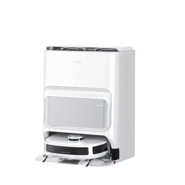 Midea | Robot Vacuum Cleaner | V12 | Wet&Dry | 5200 mAh | Dust capacity 3 L | 5000 Pa | White - Image 8