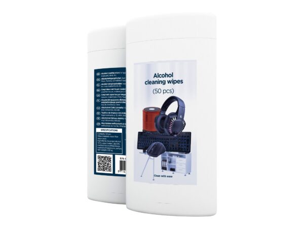 Gembird | Alcohol Cleaning Wipes (50 pcs) | CK-AWW50-01 | Cleaning Wipes - Image 2