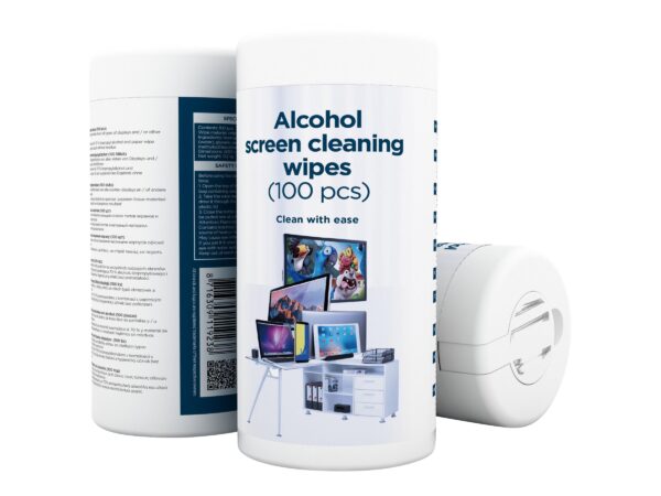 Gembird | Alcohol Screen Cleaning Wipes (100 pcs) | CK-AWW100-01 | Screen cleaning wipes
