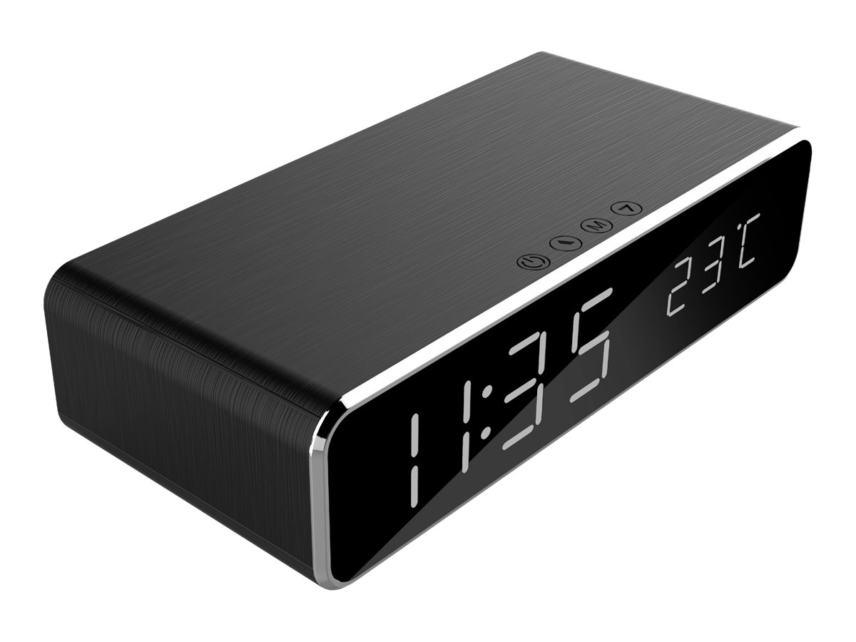Gembird | Digital alarm clock with wireless charging function | DAC-WPC-01 | Wireless connection - Image 3