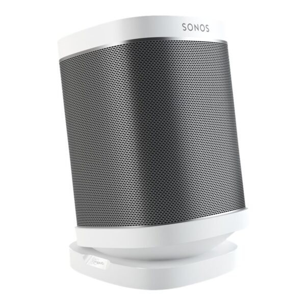 Vogels SOUND 4113 Table-top Speaker Stand for Sonos One & Play:1, White | Vogels