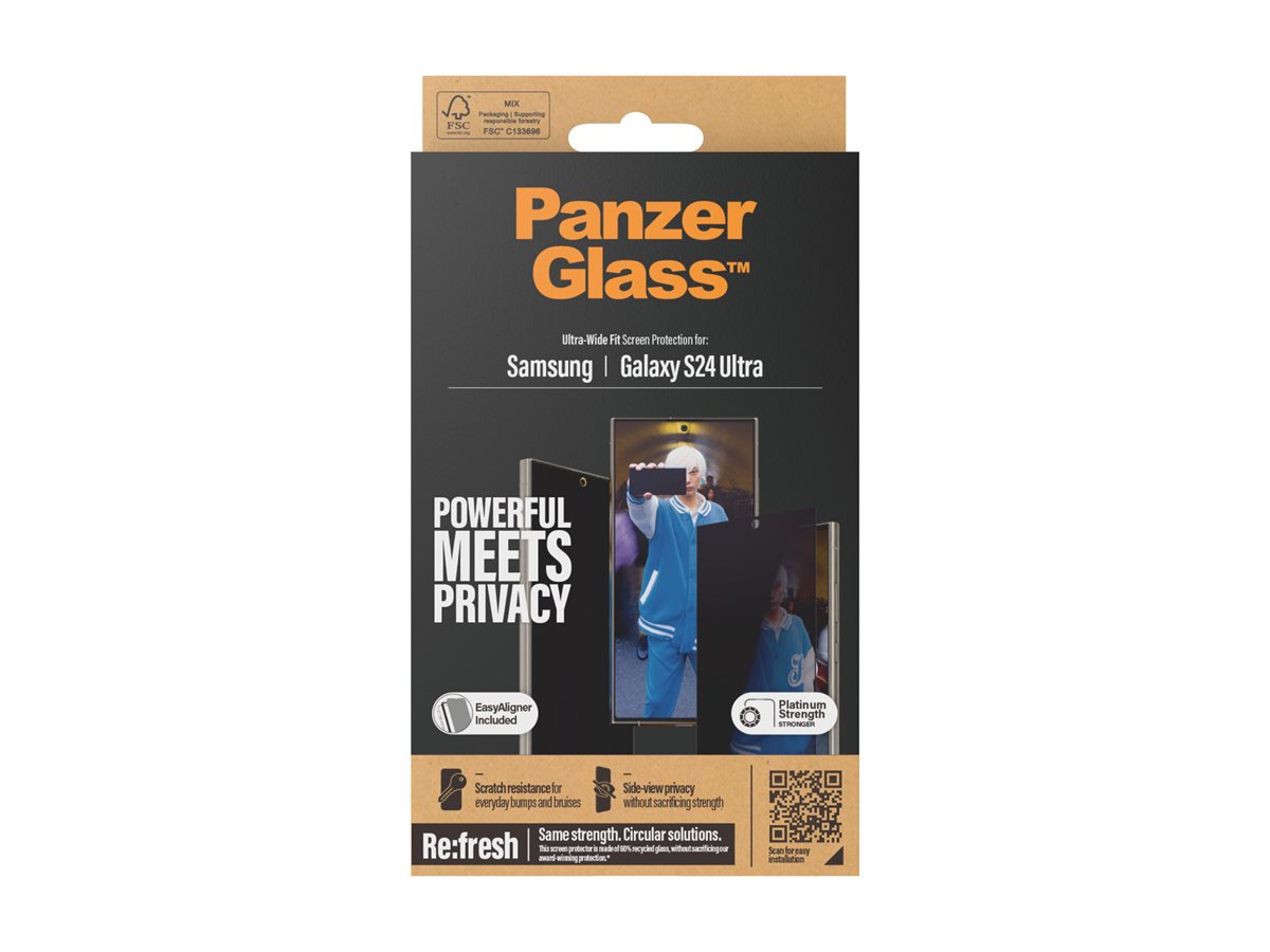 PanzerGlass Privacy Screen Protector Samsung Galaxy S 2024 Ultra | Ultra-Wide Fit wA | PanzerGlass - Image 5