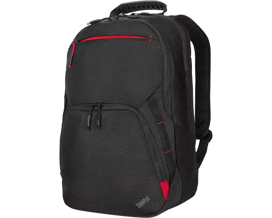 Lenovo | ThinkPad Essential Plus 15.6-inch Backpack (Sustainable & Eco-friendly, made with recycled PET: Total 28% Exterior: 60%) | Essential | Backpack | Black | 15.6 " - Image 3