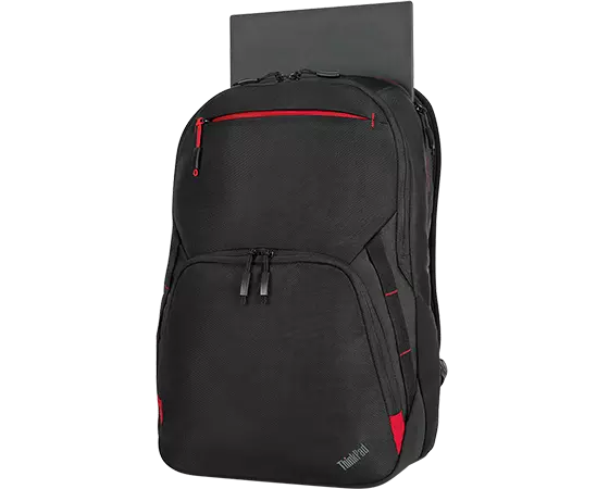 Lenovo | ThinkPad Essential Plus 15.6-inch Backpack (Sustainable & Eco-friendly, made with recycled PET: Total 28% Exterior: 60%) | Essential | Backpack | Black | 15.6 " - Image 7