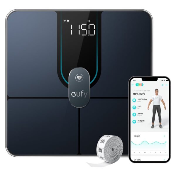 Anker Eufy | Smart Scale | P2 Pro | Maximum weight (capacity) 180 kg | Multiple users