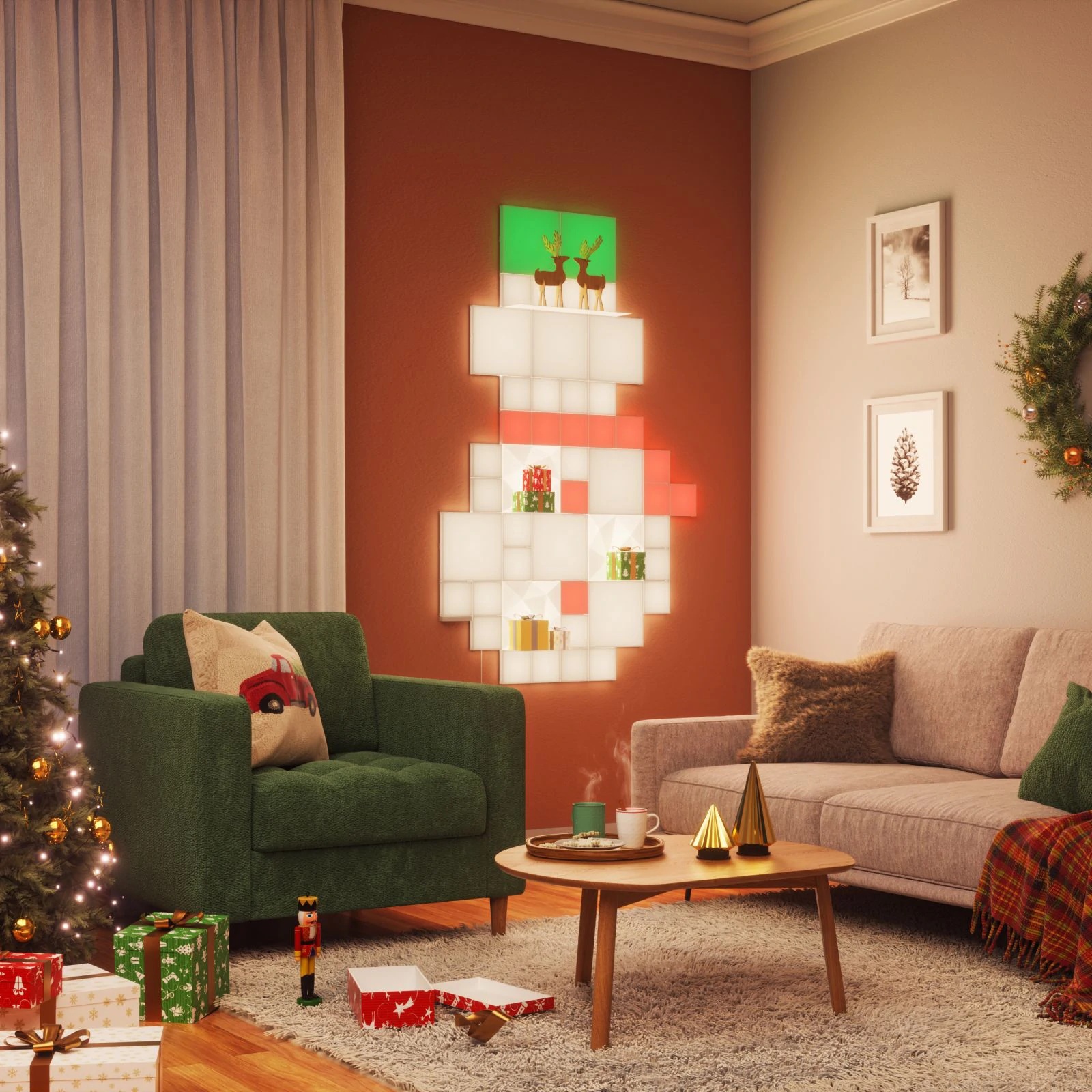 Nanoleaf Blocks Shelf Add-On Kit (2 Pack) - Image 5