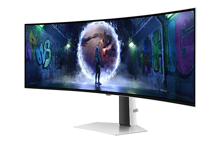 Samsung | LS49DG934SUXEN Odyssey G9 G93SD | 49 " | OLED | DQHD | 32:9 | 240 Hz | 0.03 ms | 5120 x 1440 pixels | 250 cd/m² | HDMI ports quantity 1 | Silver - Image 7