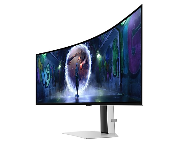Samsung | LS49DG934SUXEN Odyssey G9 G93SD | 49 " | OLED | DQHD | 32:9 | 240 Hz | 0.03 ms | 5120 x 1440 pixels | 250 cd/m² | HDMI ports quantity 1 | Silver - Image 9