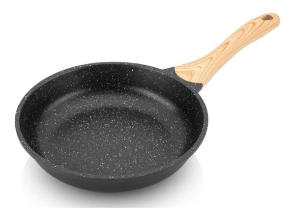 ETA | Pan | ETA792990000 TITANIUM II | Universal | Diameter 24 cm | Electric, induction, gas, glass ceramics | Suitable for induction hob | Fixed handle | Black - Image 2