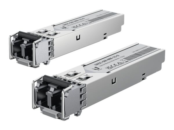 Ubiquiti | UF-MM-1G | SFP | Multi-Mode Fiber | Dual LC | 10/100/1000 Mbit/s | Wavelength 850 nm | Maximum transfer distance 550 m | 0 to +70C - Image 2