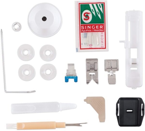 Singer | Sewing Machine | Simple 3232 | Number of stitches 32 | Number of buttonholes 1 | White - Image 8
