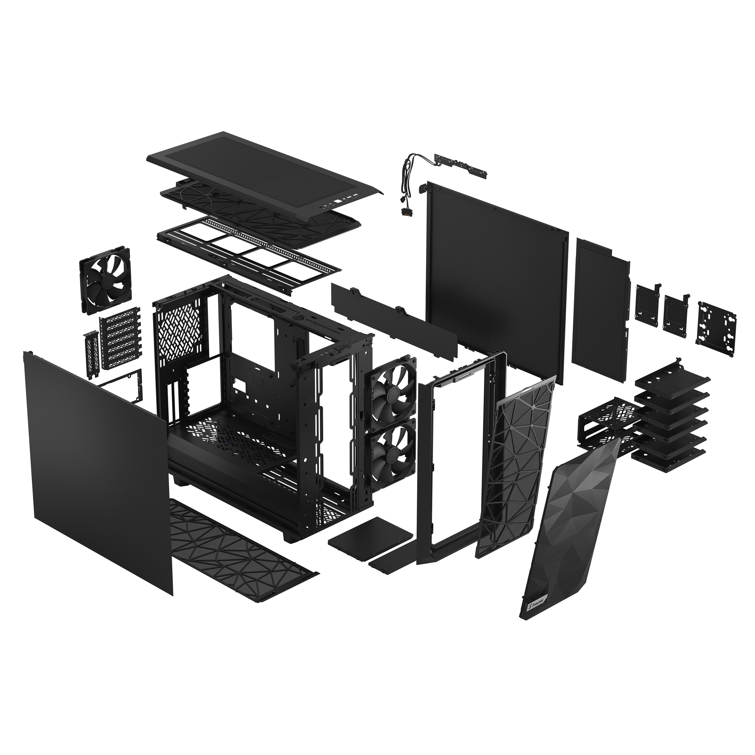 Fractal Design | Meshify 2 | Black Solid | ATX - Image 10