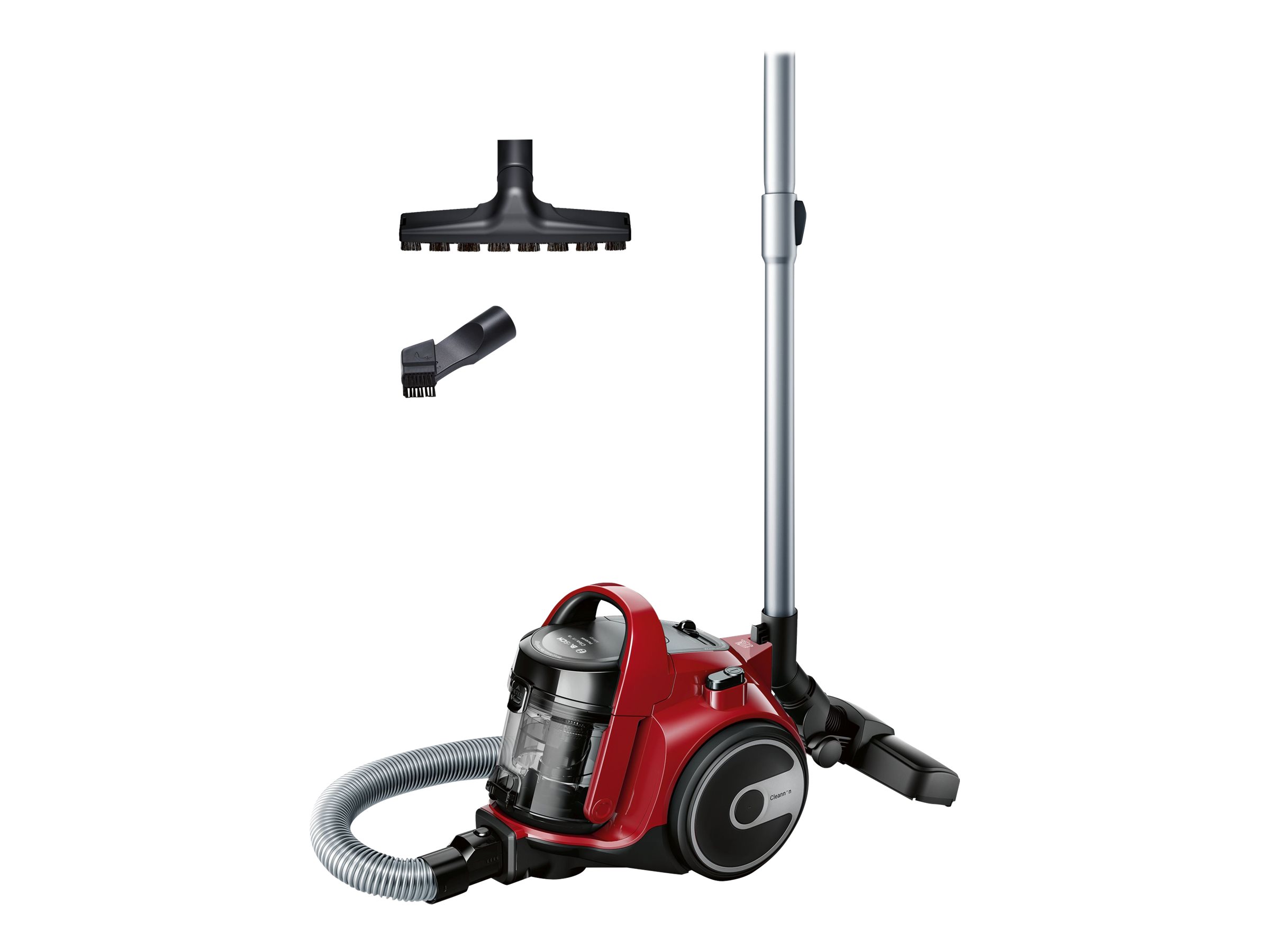 Bosch | Vacuum Cleaner | BGC05AAA2 Serie 2 | Bagless | Power 700 W | Dust capacity 1.5 L | Red - Image 2