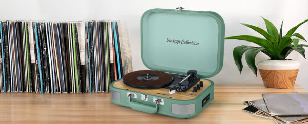 Muse | Turntable Stereo System | MT-201WG | Turntable Stereo System | USB port | AUX in - Image 4