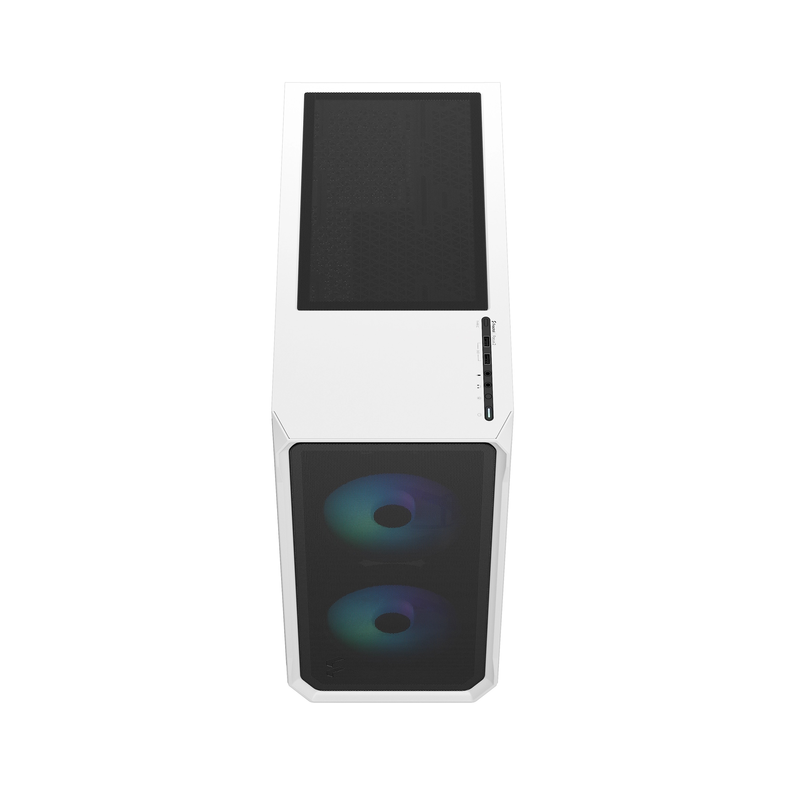 Fractal Design | Focus 2 | Side window | RGB White TG Clear Tint | Midi Tower | Power supply included No | ATX - Image 3