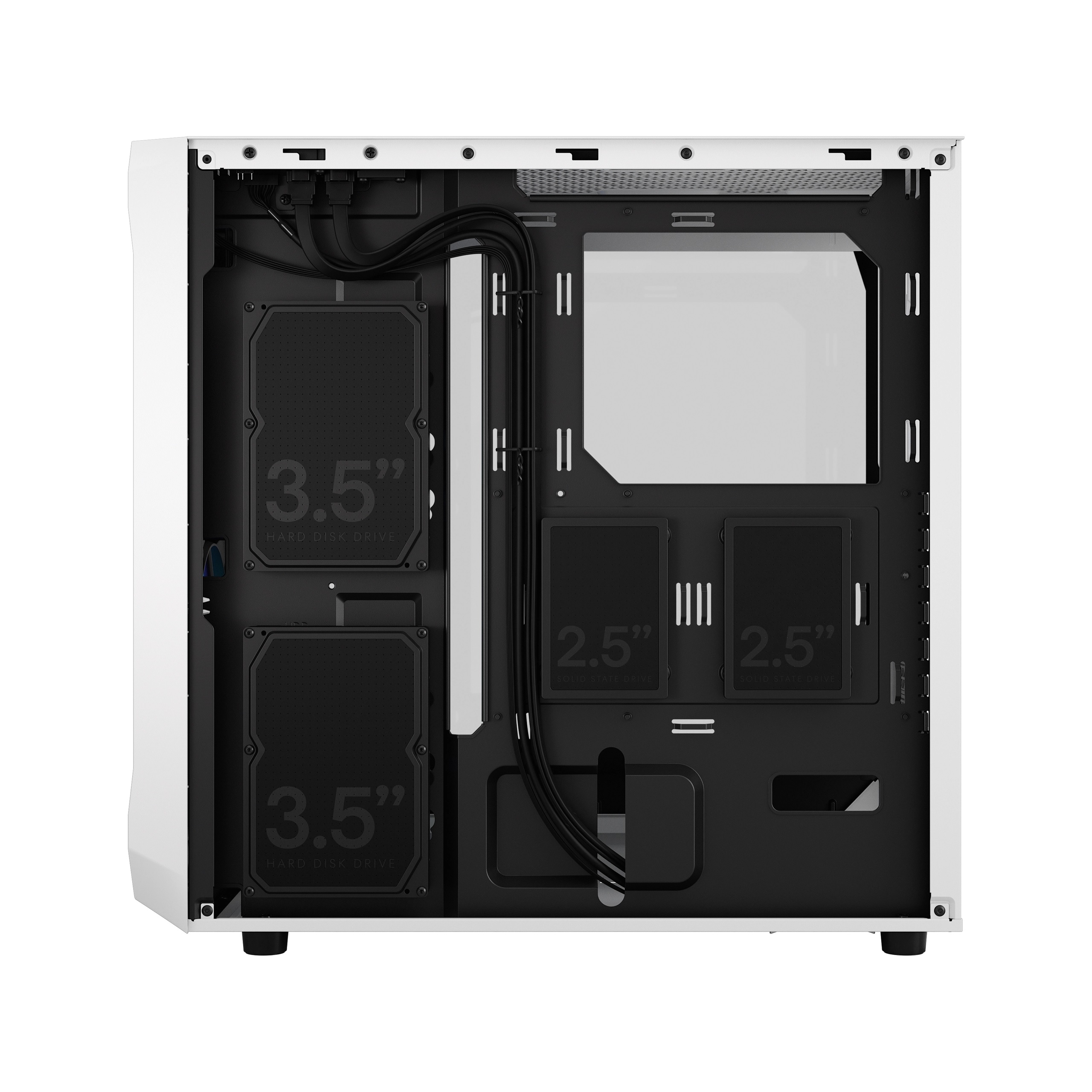 Fractal Design | Focus 2 | Side window | RGB White TG Clear Tint | Midi Tower | Power supply included No | ATX - Image 5