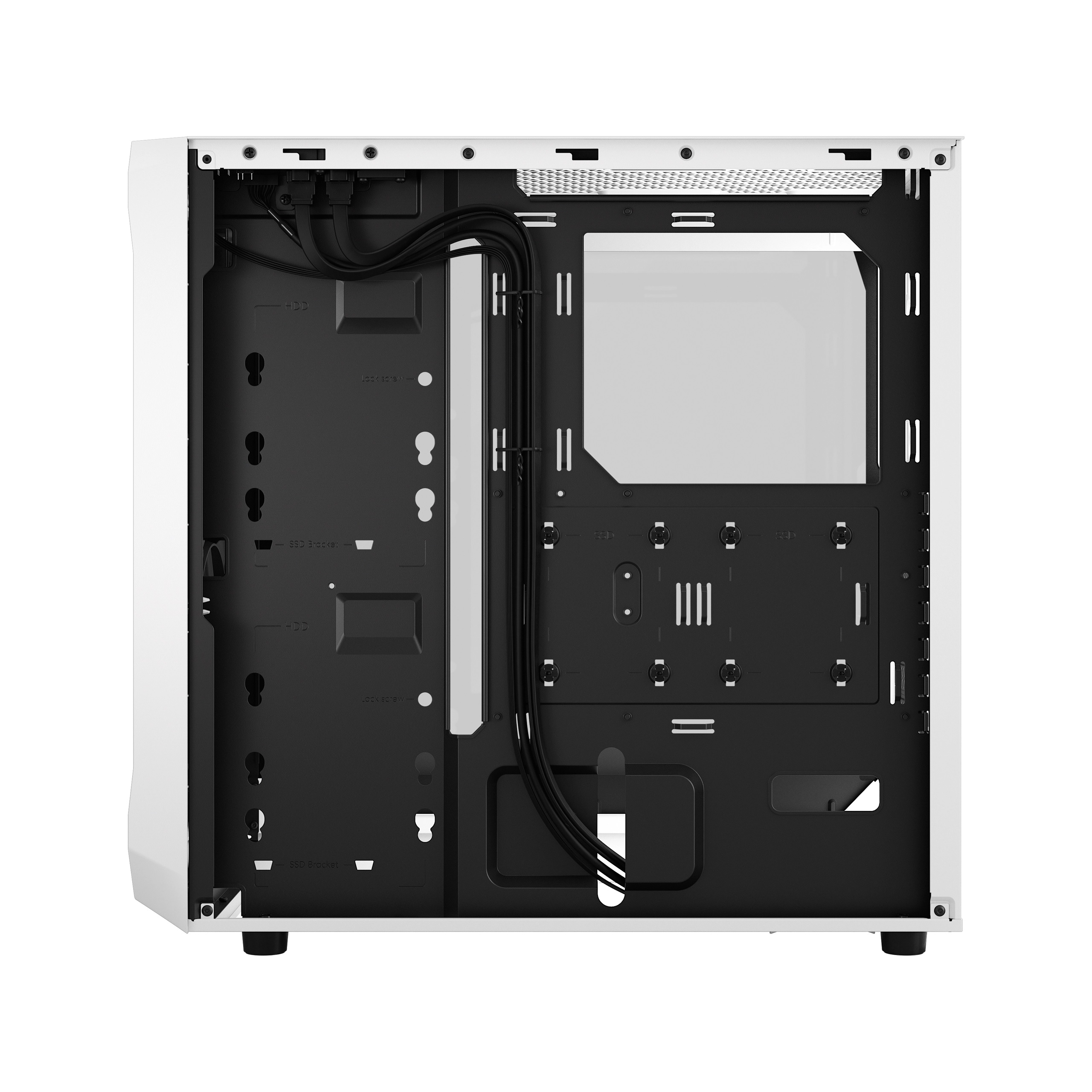 Fractal Design | Focus 2 | Side window | RGB White TG Clear Tint | Midi Tower | Power supply included No | ATX - Image 6