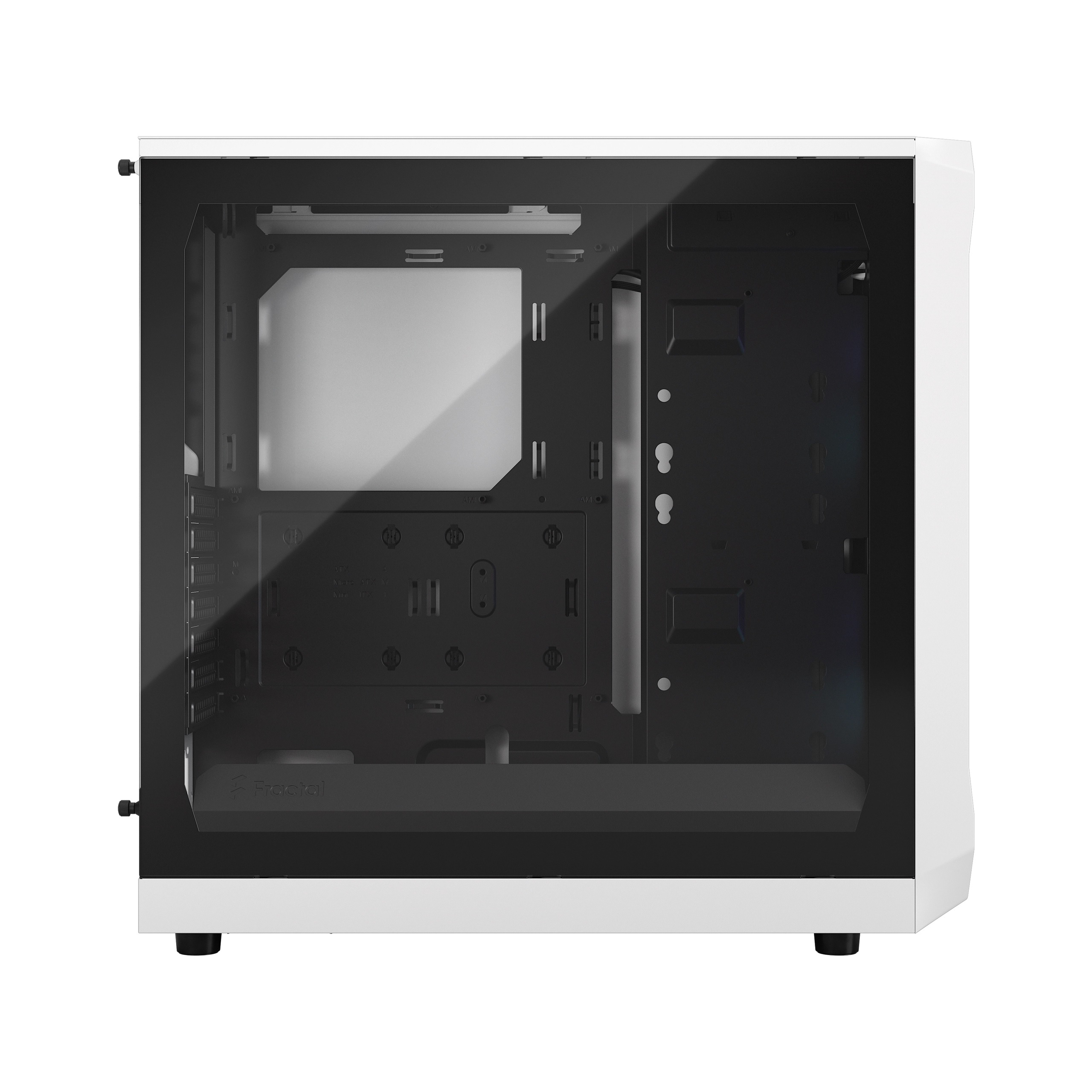 Fractal Design | Focus 2 | Side window | RGB White TG Clear Tint | Midi Tower | Power supply included No | ATX - Image 11