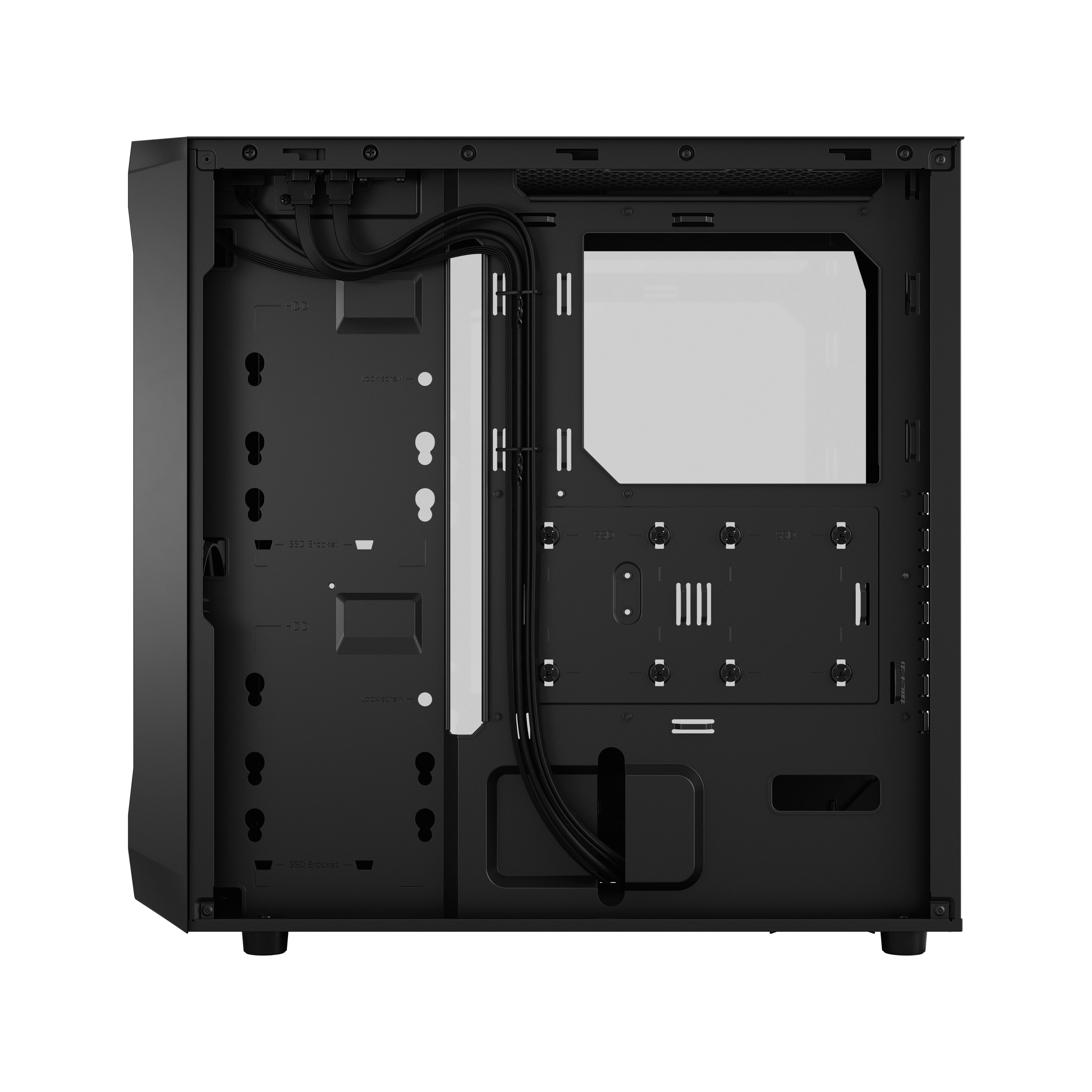 Fractal Design | Focus 2 | Side window | Black TG Clear Tint | Midi Tower | Power supply included No | ATX - Image 6