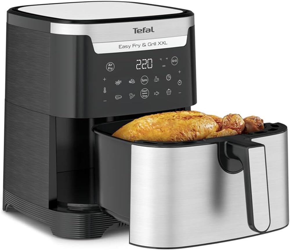 TEFAL Easy Fry and Grill XXL Fryer | EY801D | Power 1830 W | Capacity 6.5 L | Black/Stainless Steel - Image 3