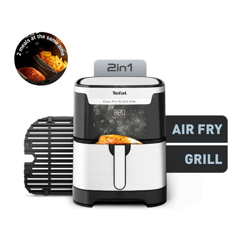 TEFAL Easy Fry and Grill XXL Fryer | EY801D | Power 1830 W | Capacity 6.5 L | Black/Stainless Steel - Image 5