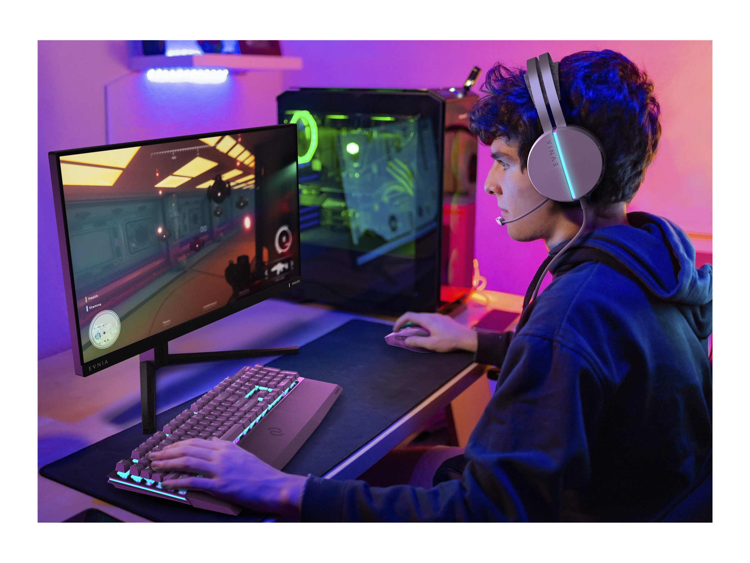 Philips | 24M2N3200A/00 | 23.8 " | IPS | FHD | 16:9 | 180 Hz | 1 ms | 1920 x 1080 pixels | 300 cd/m² | HDMI ports quantity 2 | Charcoal | Warranty 36 month(s) - Image 29