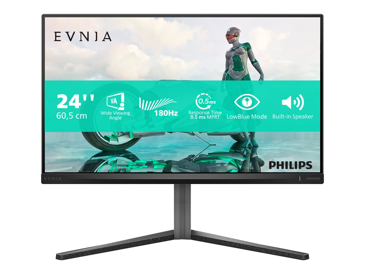 Philips | 24M2N3200A/00 | 23.8 " | IPS | FHD | 16:9 | 180 Hz | 1 ms | 1920 x 1080 pixels | 300 cd/m² | HDMI ports quantity 2 | Charcoal | Warranty 36 month(s) - Image 2