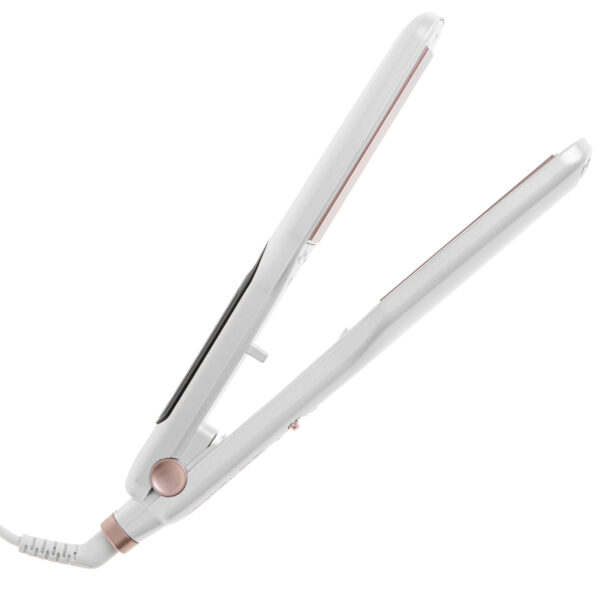 Adler Hair Straightener - Wide | AD 2325 | Ceramic heating system | Display LCD | Temperature (min) 150 °C | Temperature (max) 210 °C | Number of heating levels 7 | 120 W | White - Image 3
