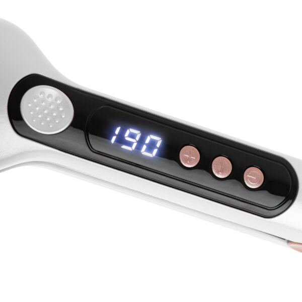 Adler Hair Straightener - Wide | AD 2325 | Ceramic heating system | Display LCD | Temperature (min) 150 °C | Temperature (max) 210 °C | Number of heating levels 7 | 120 W | White - Image 4