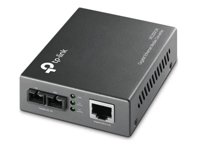 TP-LINK Gigabit Multi-Mode Media Converter | MC200CM | 1x 1000M SC/UPC port | 1x 1000M RJ45 port (Auto MDI/MDIX) - Image 3