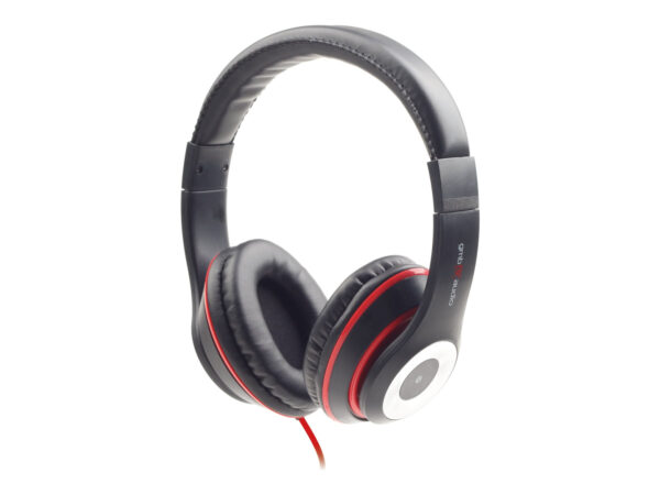 Gembird | Stereo headset, "Los Angeles" + microphone, passive noise canceling | Black - Image 2
