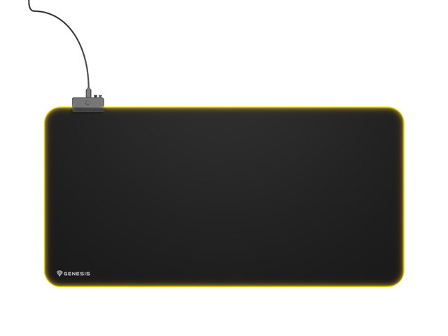 Genesis Mouse Pad | Boron 500 XXL RGB | Mouse pad | 400 x 800 x 4 mm | Black - Image 3