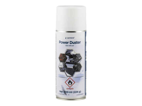 Gembird | Compressed air duster (flammable) | Air Duster | 400 ml - Image 4