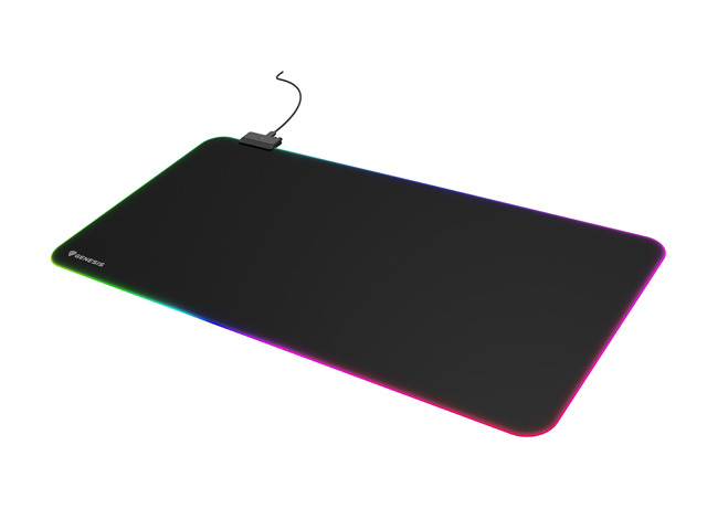 Genesis Mouse Pad | Boron 500 XXL RGB | Mouse pad | 400 x 800 x 4 mm | Black - Image 9