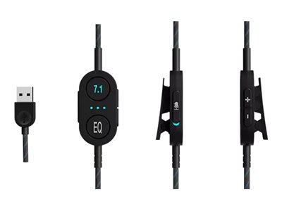 Lenovo | Gaming Headset | Legion H500 | Built-in microphone | 3.5 mm / USB 2.0 | Iron Grey - Image 22