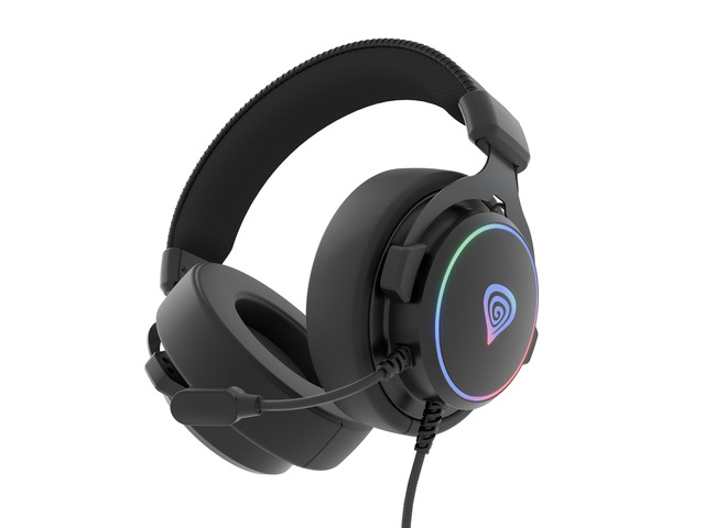 Genesis Gaming Headset | Neon 764 | Wired | Over-ear | Microphone | Black - Image 2