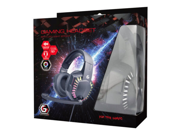 Gembird | Wired | On-Ear | Microphone | Gaming headset with LED light effect | GHS-06 - Image 4