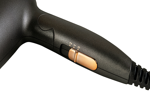 Camry | Hair Dryer | CR 2261 | 1400 W | Number of temperature settings 2 | Metallic Grey/Gold - Image 4