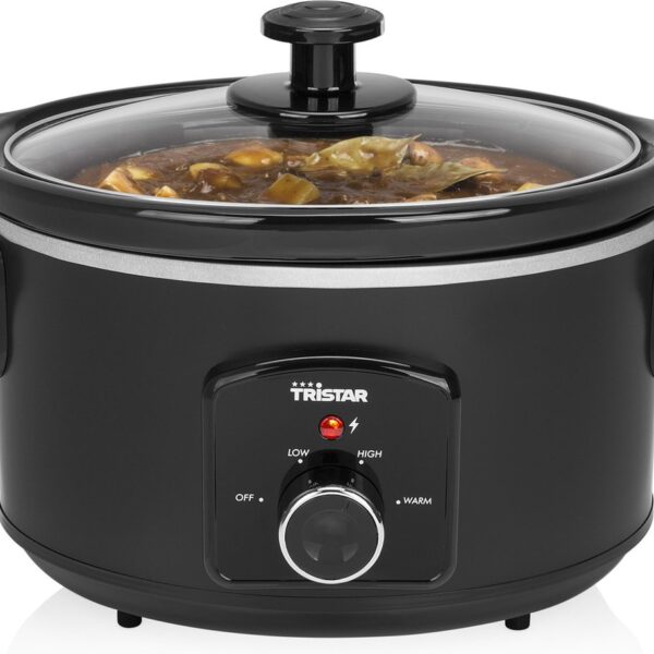 Tristar | Slowcooker | VS-3915 | 180 W | 3.5 L | Number of programs 3 | Black