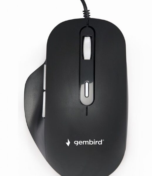 Gembird | Optical USB LED Mouse | MUS-6B-02 | Optical mouse | Black