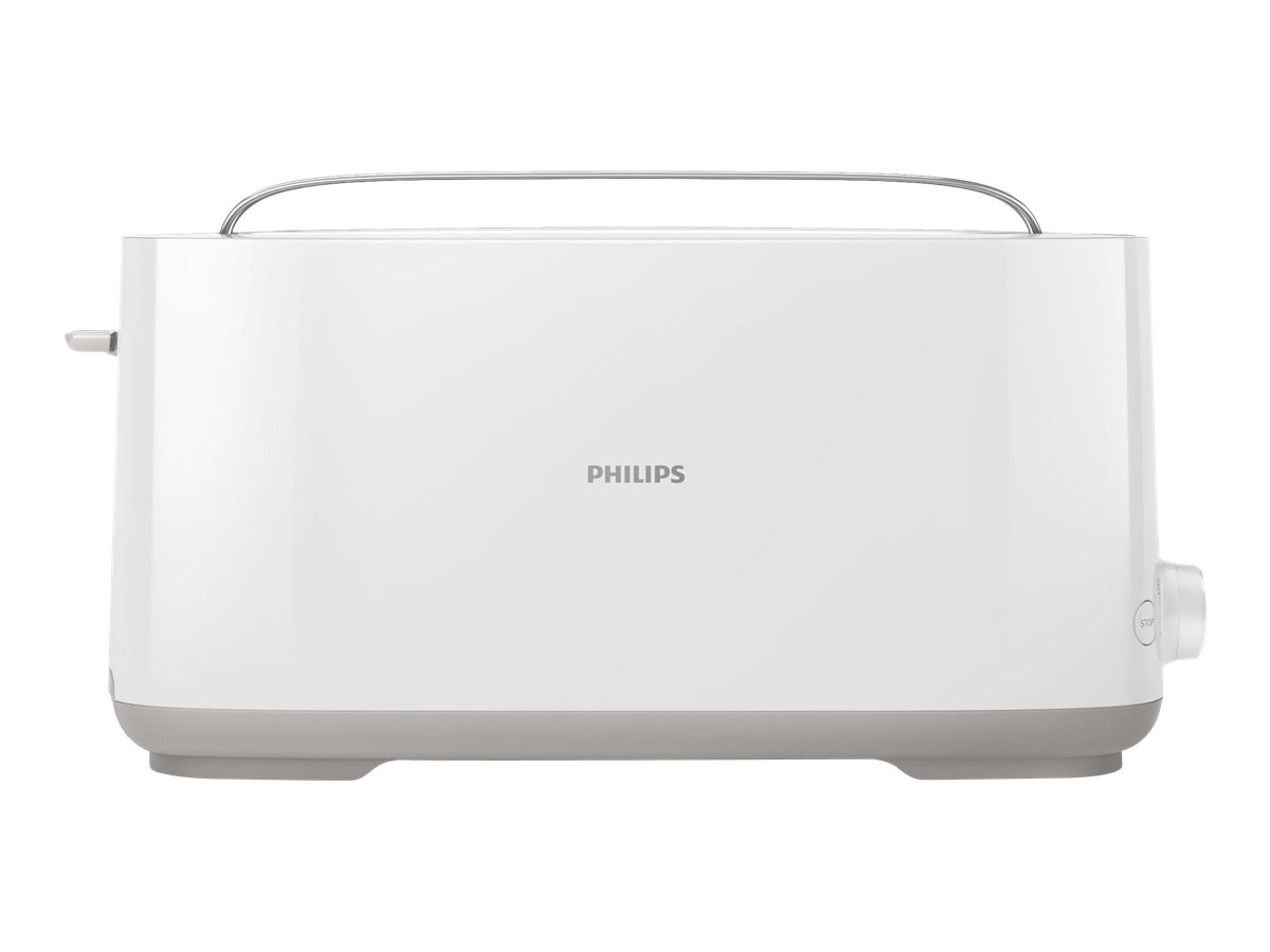 Philips | Toaster | HD2590/00 Daily Collection | Power 870-1030 W | Number of slots 2 | Housing material Plastic | White - Image 4