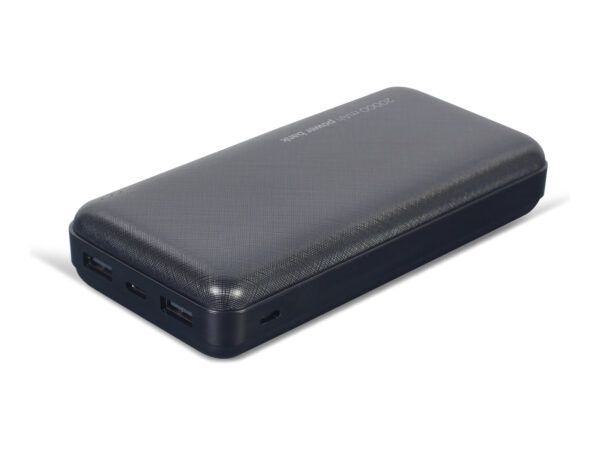 Gembird | Power Bank | PB20-02 | 20000 mAh | 2 x USB-AF | Black - Image 3