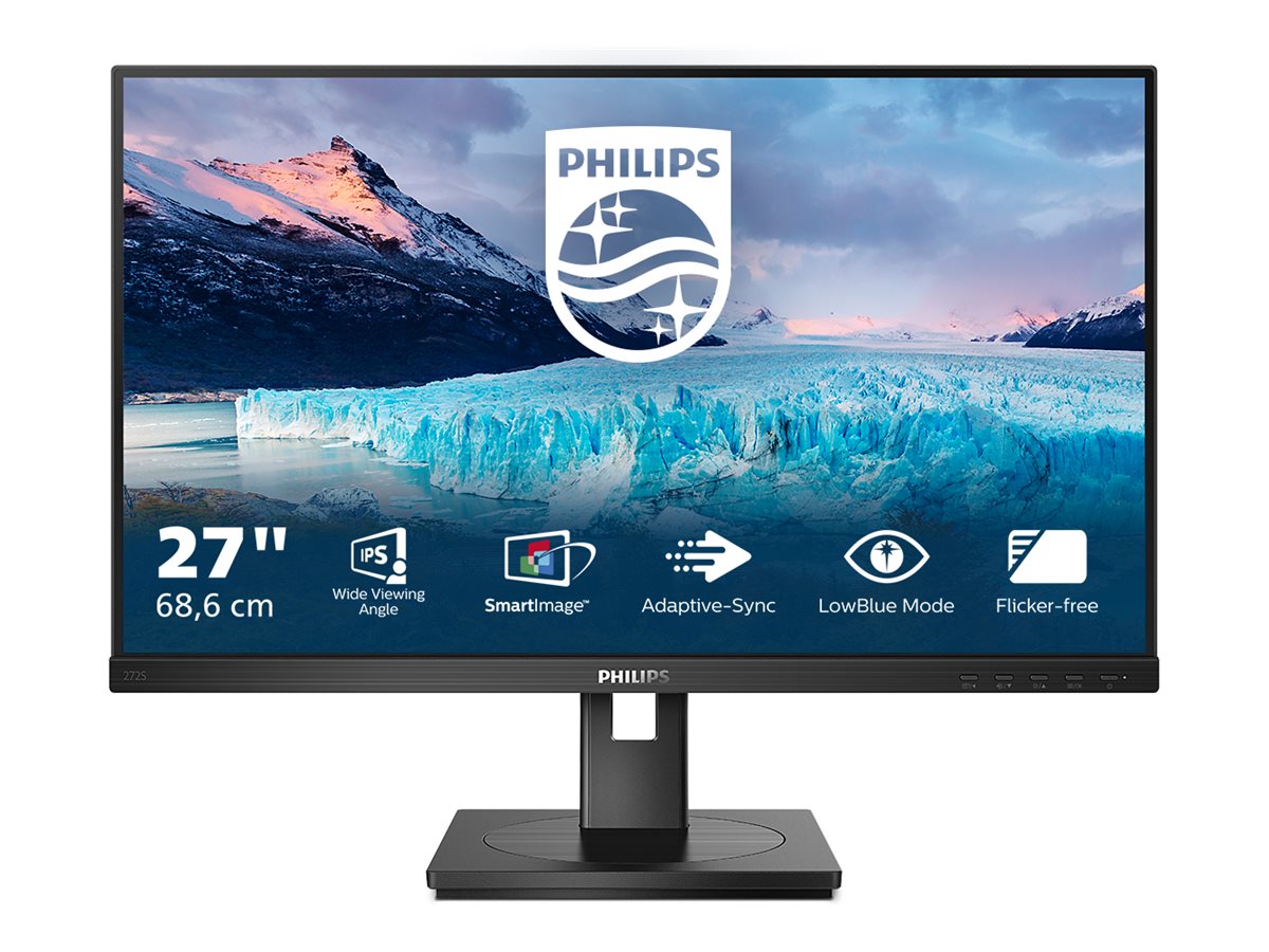 Philips | 272S1M/00 | 27 " | IPS | 16:9 | 75 Hz | 4 ms | 1920 x 1080 pixels | 300 cd/m² - Image 2