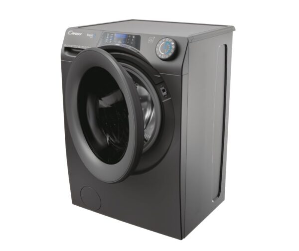 Candy | Washing Machine | RP4 476BWMRR/1-S | Energy efficiency class A | Front loading | Washing capacity 7 kg | 1400 RPM | Depth 45 cm | Width 60 cm | Display | TFT | Steam function | Wi-Fi | Anthracite - Image 5