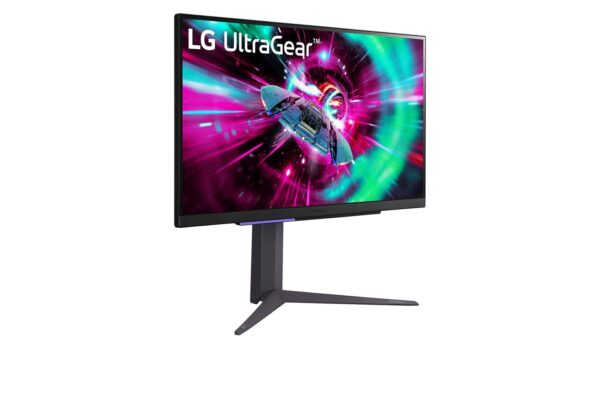 LG | UltraGear UHD Gaming Monitor | 27GR93U-B.AEU | 27 " | IPS | UHD | 16:9 | 144 Hz | 1 ms | 3840 x 2160 | HDMI ports quantity 2 - Image 4