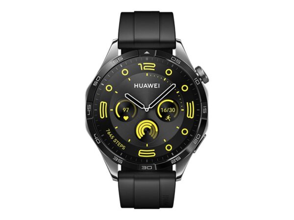 GT 4 | Smart watch | GPS (satellite) | AMOLED | 46mm | Waterproof | Black - Image 2