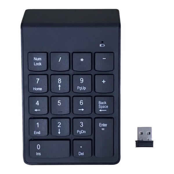 Gembird | Numeric keypad | KPD-W-02 | Numeric keypad | Wireless | N/A | Black